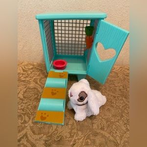American girl Wellie Wishers Rabbit Hutch